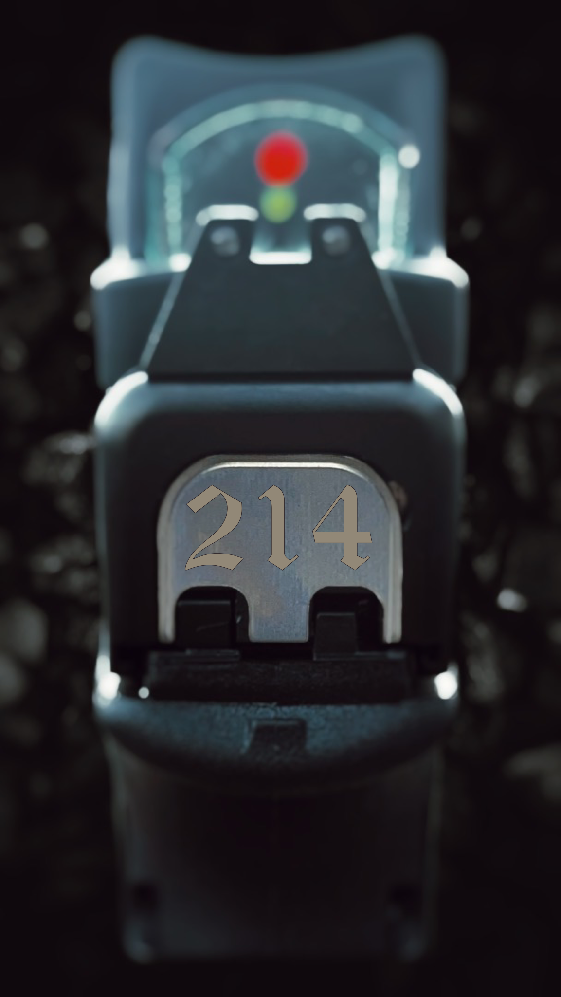 214 Glock Back Plate