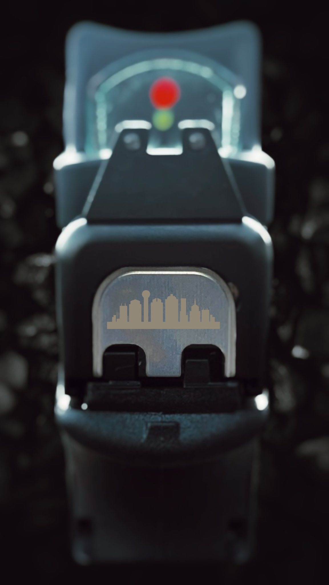 Dallas Skyline Glock Back Plate