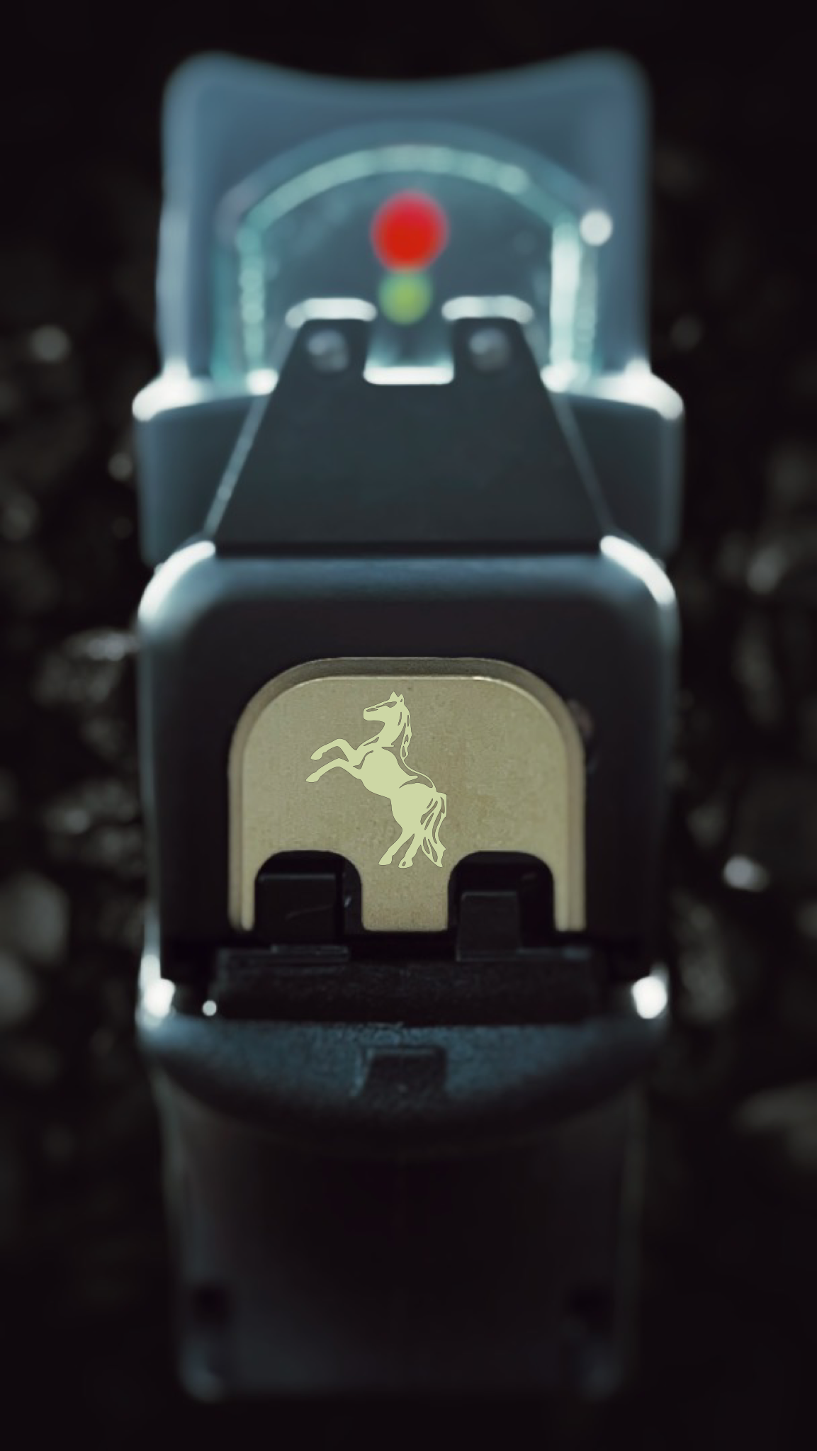 Horse Glock Back Plate