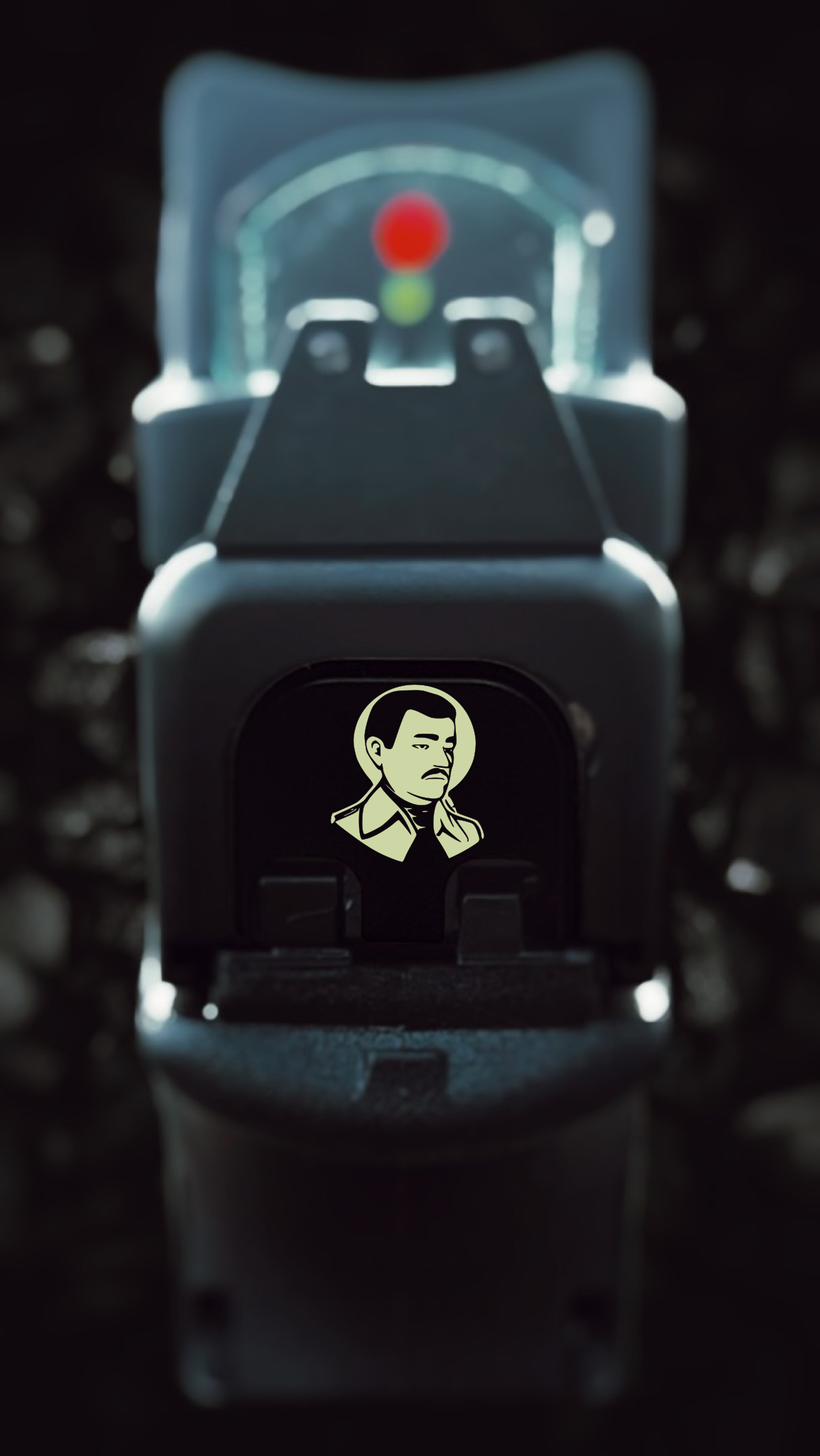 Jesús Malverde 2 Glock Back Plate