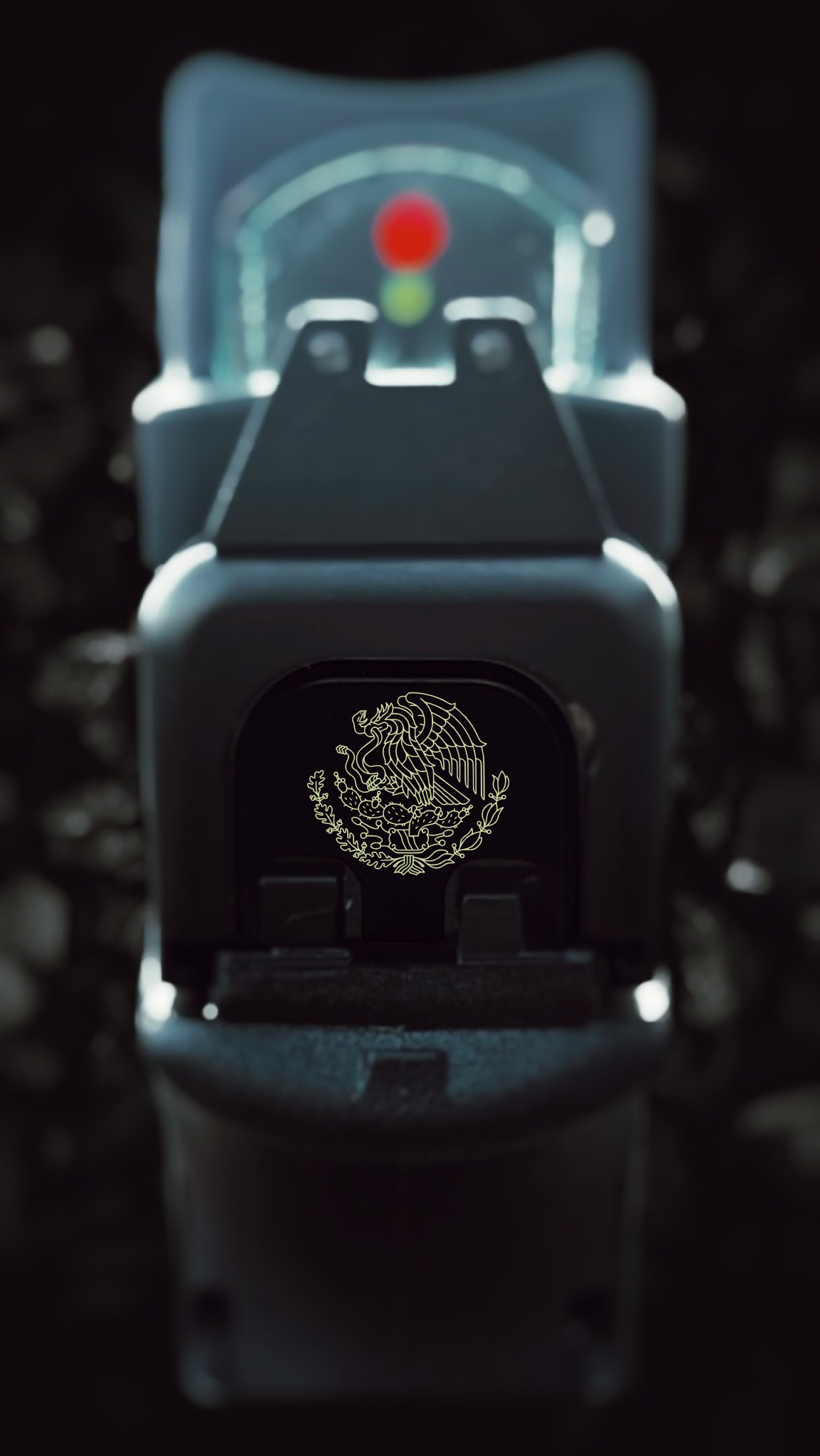 Mexico 2 Glock Back Plate