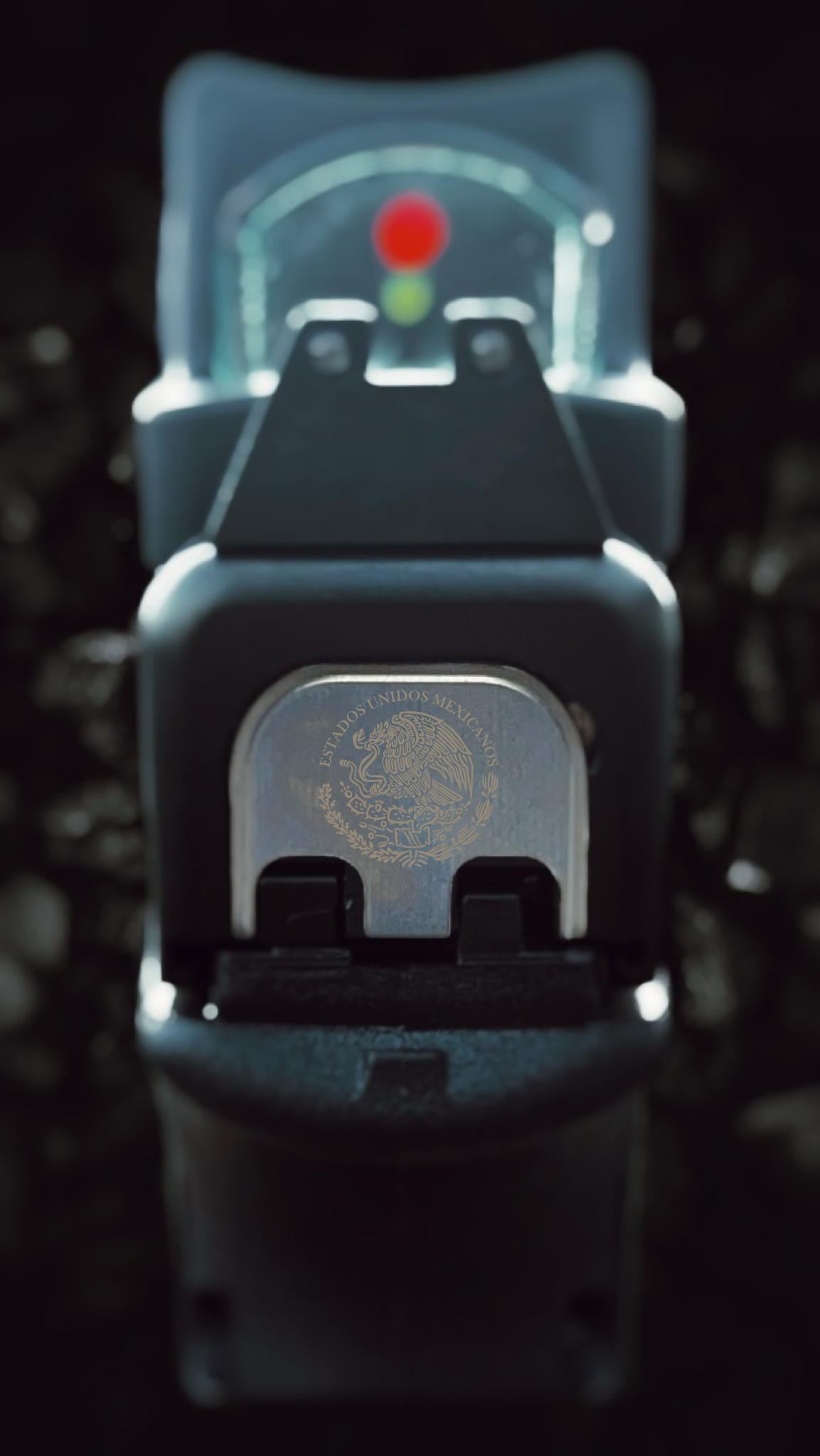 Mexico 3 Glock Back Plate