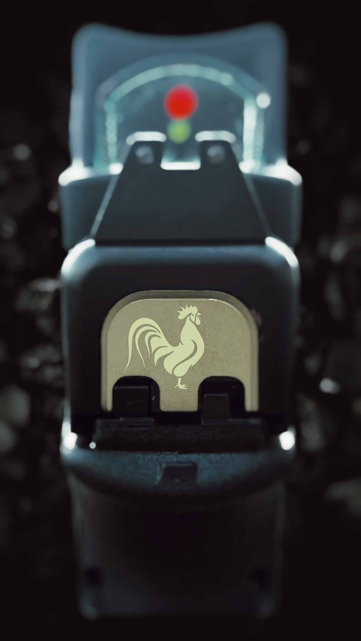 Rooster Glock Back Plate