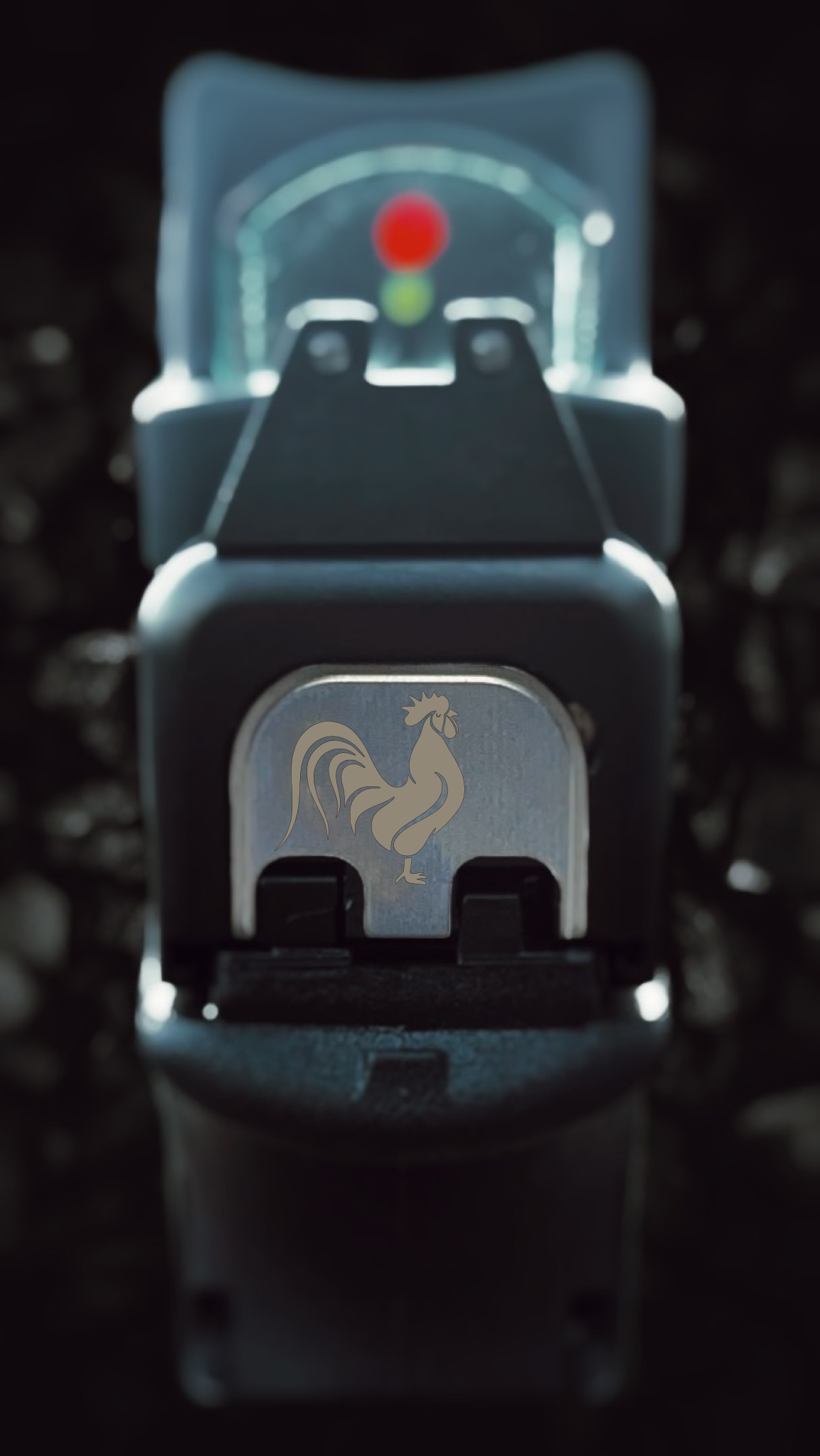 Rooster Glock Back Plate