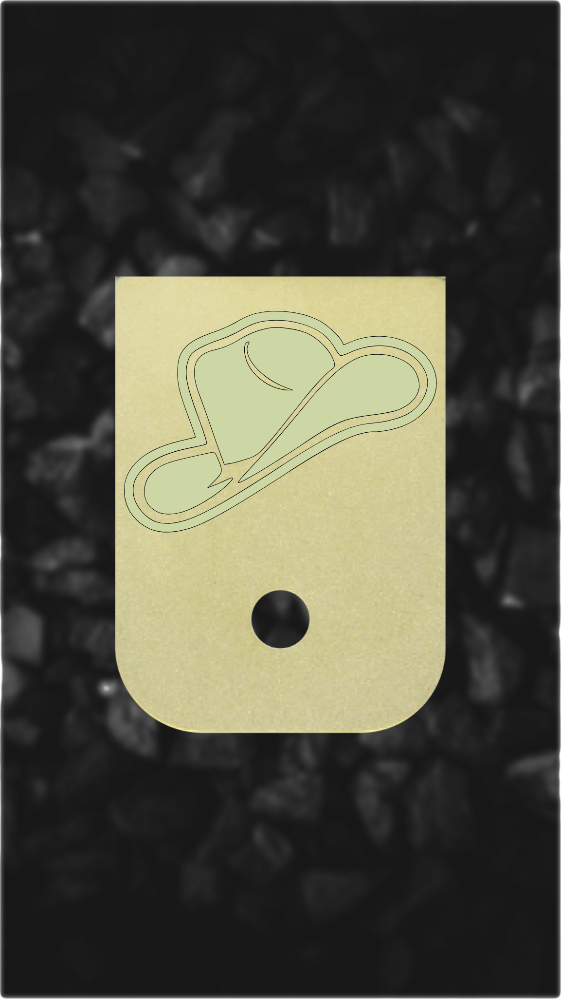El Sombrero Glock Magazine Plate | 214 Engravings Dallas
