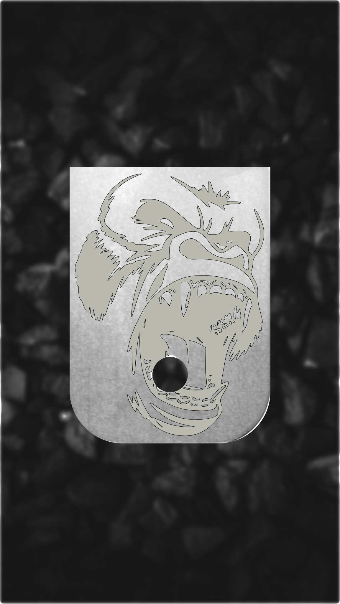Gorilla Glock Magazine Plate | Custom Laser Engraving - 214