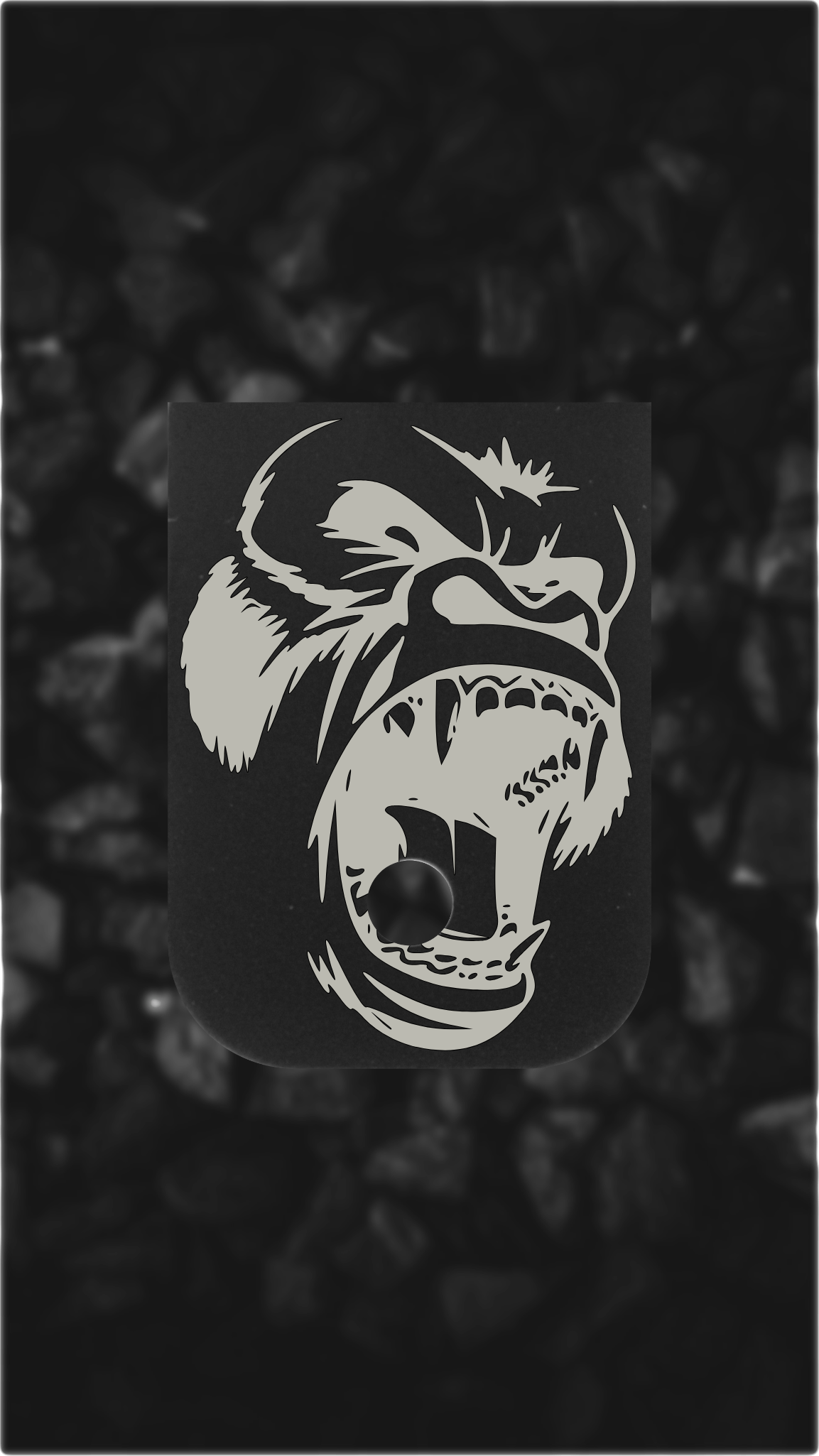 Gorilla Glock Magazine Plate | Custom Laser Engraving - 214