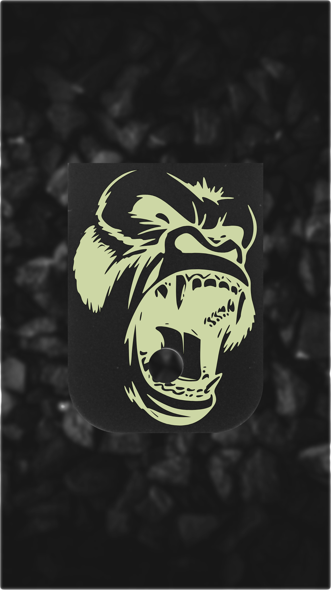 Gorilla Glock Magazine Plate | Custom Laser Engraving - 214