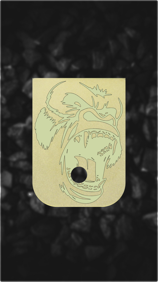 Gorilla Glock Magazine Plate | Custom Laser Engraving - 214