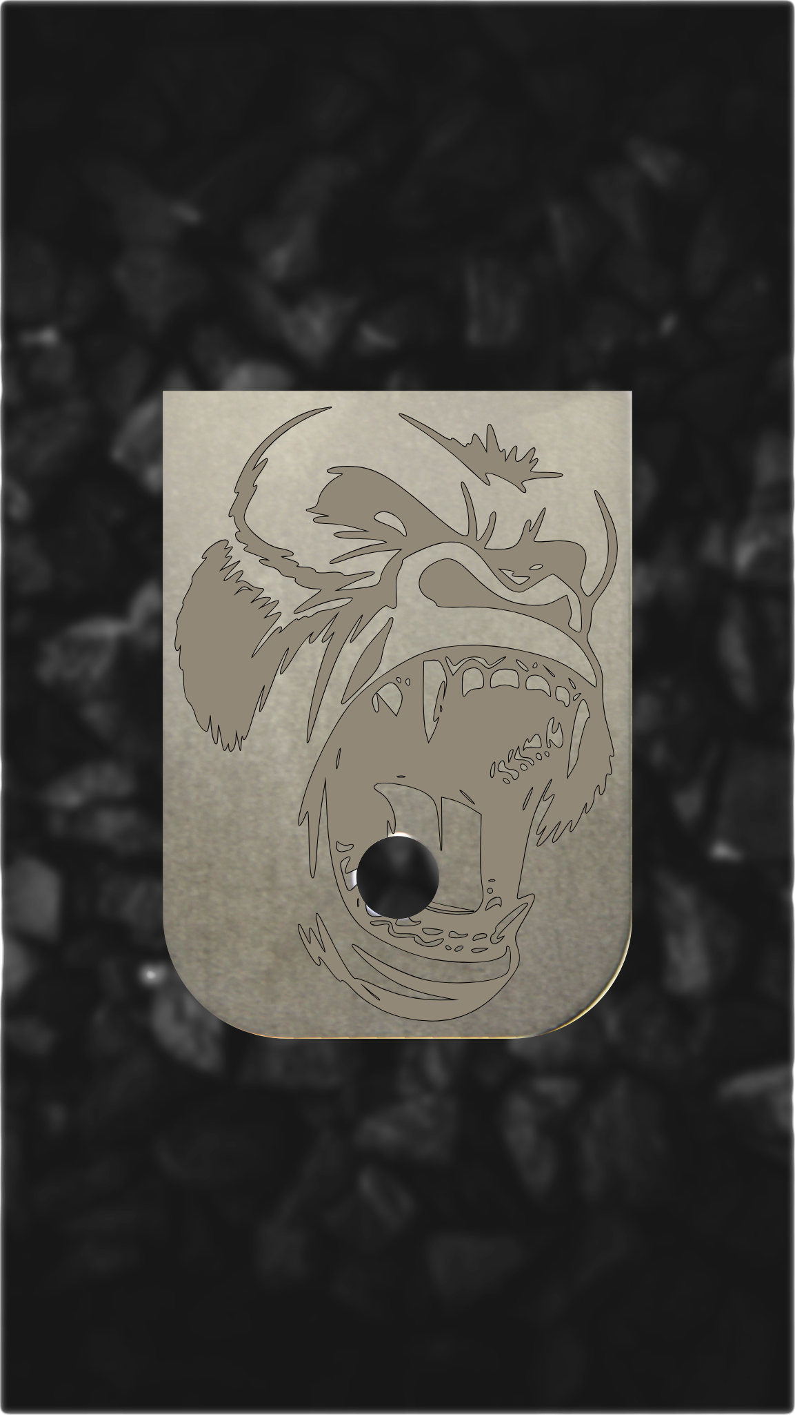 Gorilla Glock Magazine Plate | Custom Laser Engraving - 214