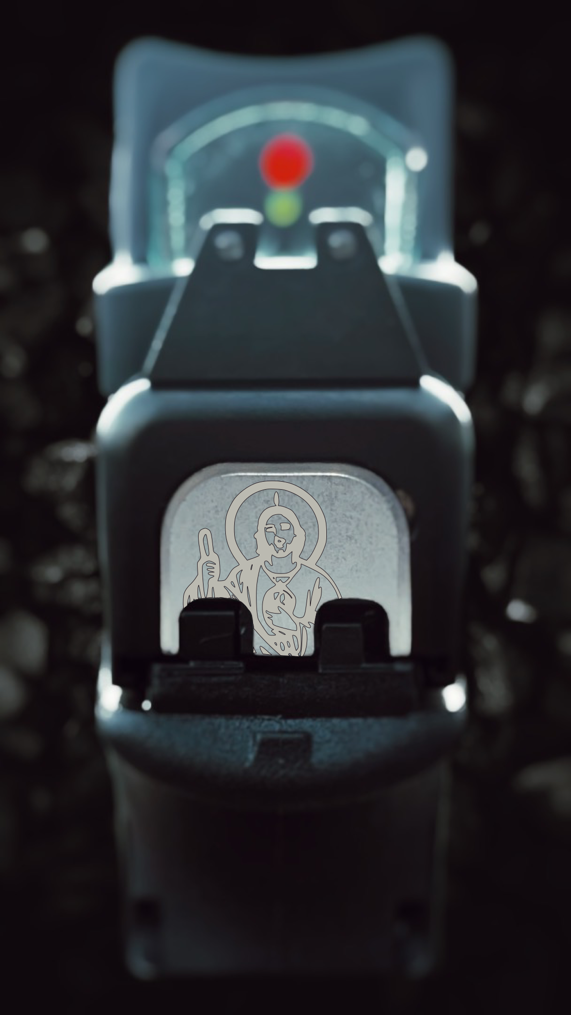 Saint San Judas Tadeo Glock Back Plate